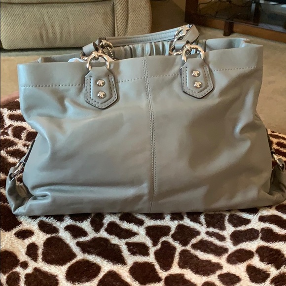 Authentic beautiful gray Coach bag!! - Picture 5 of 7